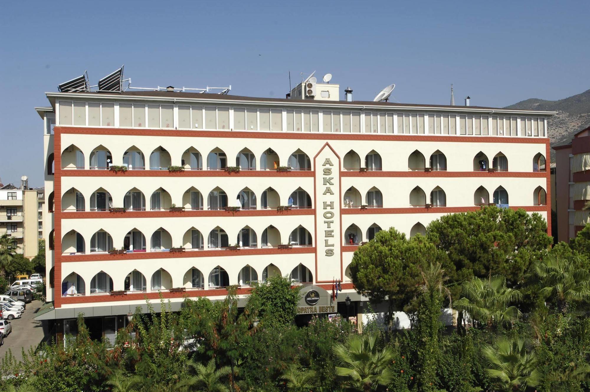 אלאניה Aska Kleopatra Beste Hotel מראה חיצוני תמונה